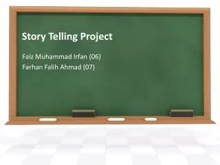 Story Telling Project