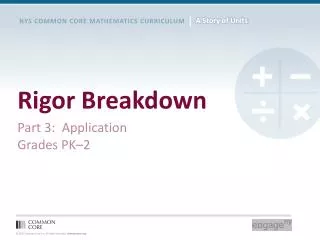 Rigor Breakdown