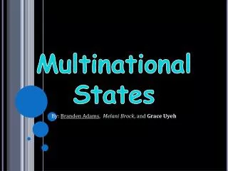Multinational States