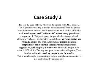 Case Study 2