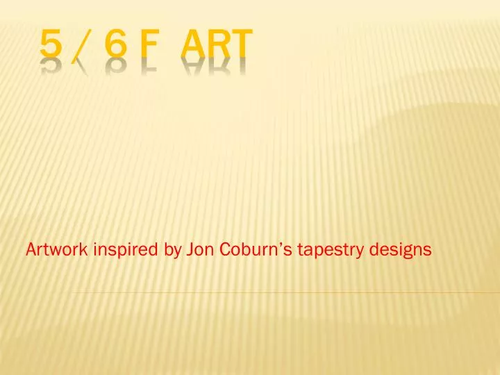 artwork inspired by jon coburn s tapestry designs