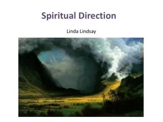 Spiritual Direction Linda Lindsay