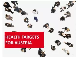 Health Targets for Austria