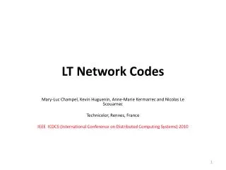 LT Network Codes