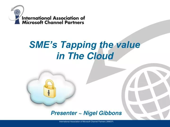 sme s tapping the value in the cloud