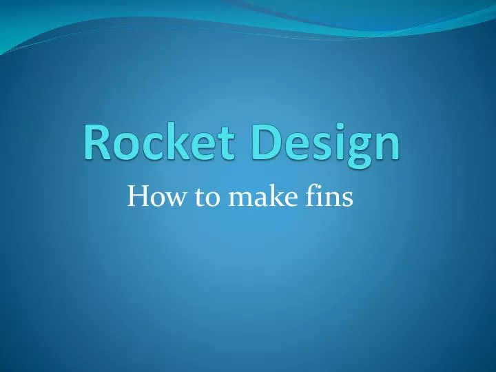 rocket design