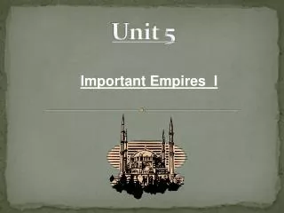 Unit 5