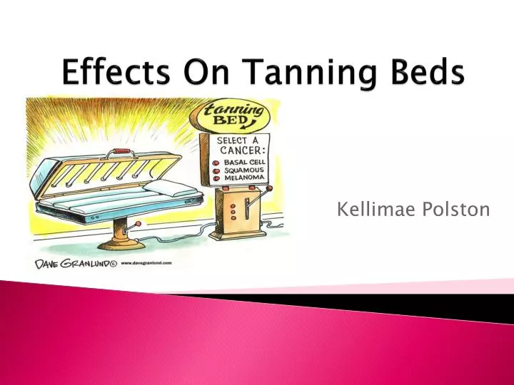 effects on tanning beds