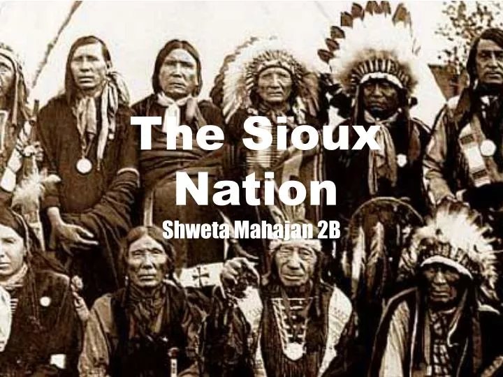 the sioux nation