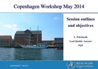 Copenhagen Workshop May 2014