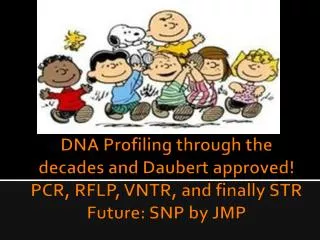 All other DNA profiling steps occur.. PCR, Restriction enzymes,