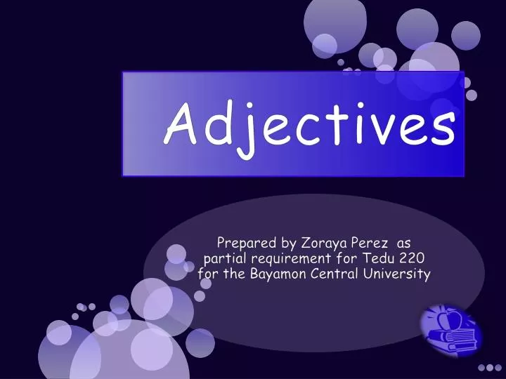 adjectives