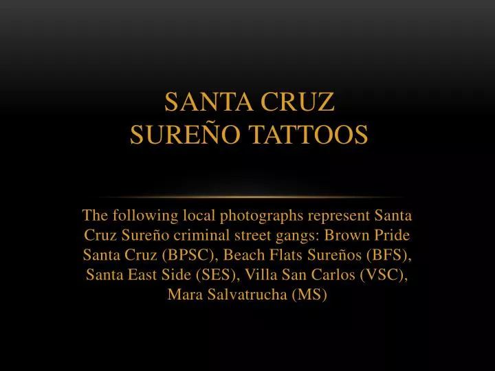 santa cruz sure o tattoos