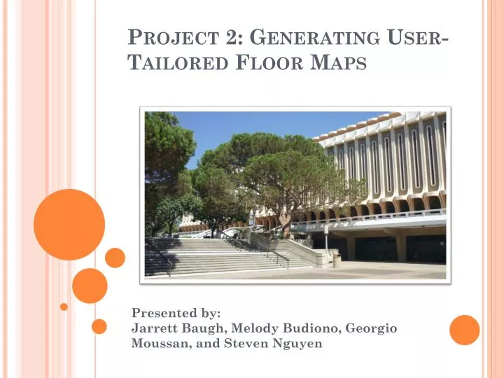 project 2 generating user tailored floor maps