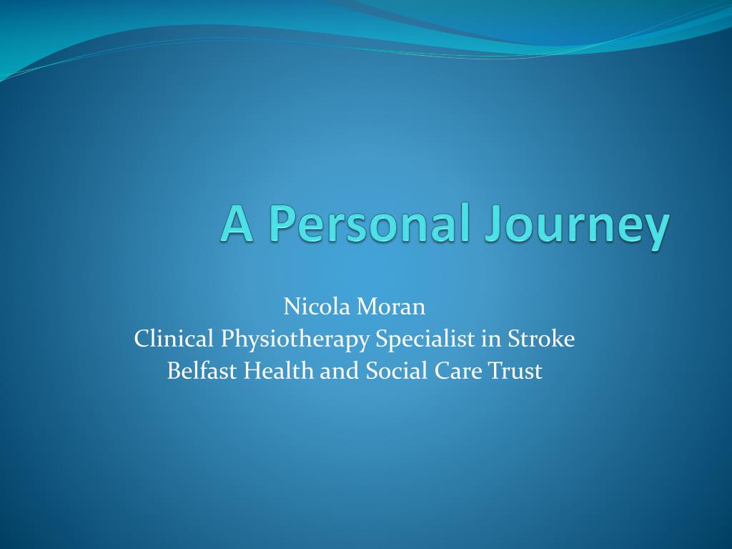 PPT - A Personal Journey PowerPoint Presentation, free download - ID ...