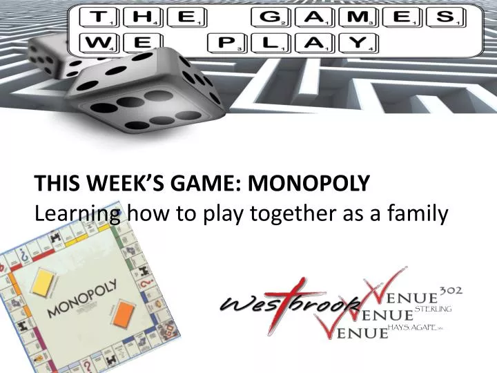 this week s game monopoly learning how to play together as a family