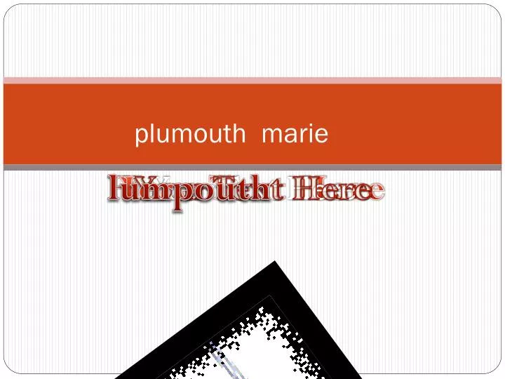 plumouth marie