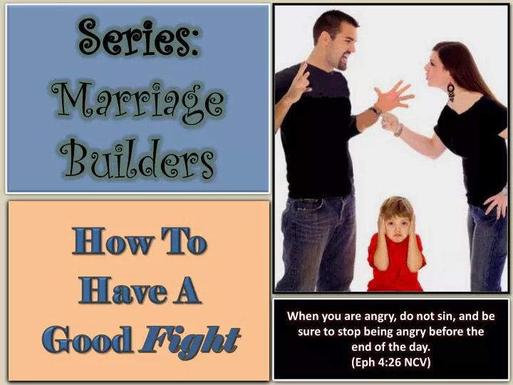 series marriage builders