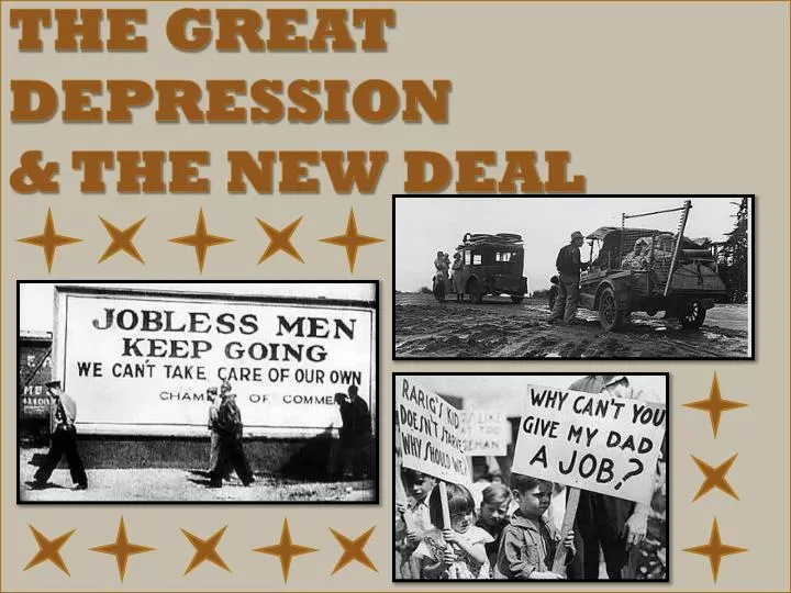 the great depression the new deal