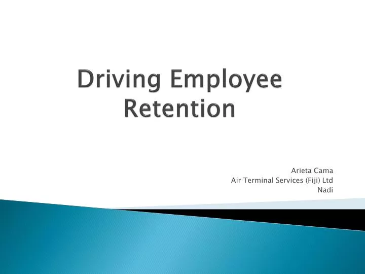 driving employee retention
