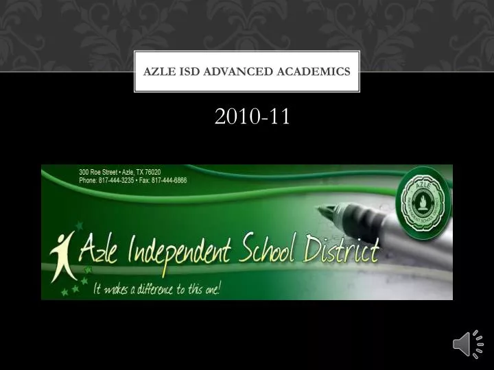 azle isd advanced academics