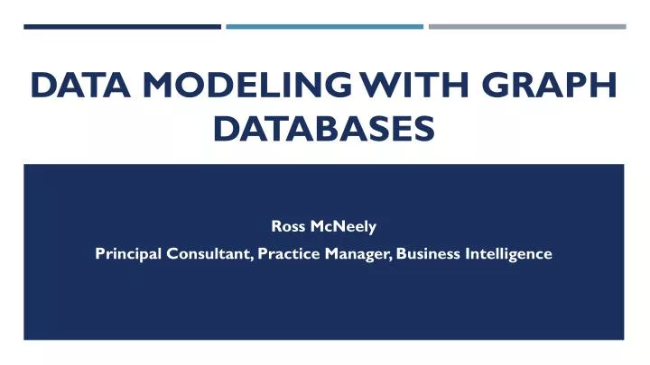 data modeling with graph databases