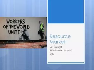 resource market