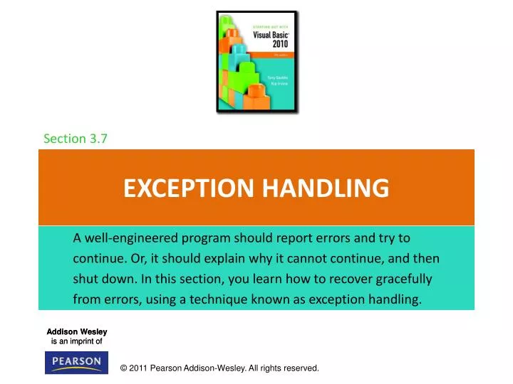 exception handling