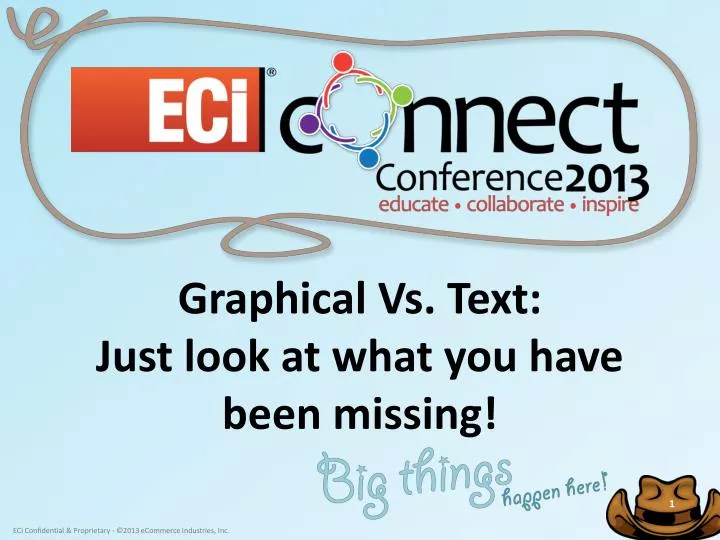 graphical vs text just look at what you have been missing