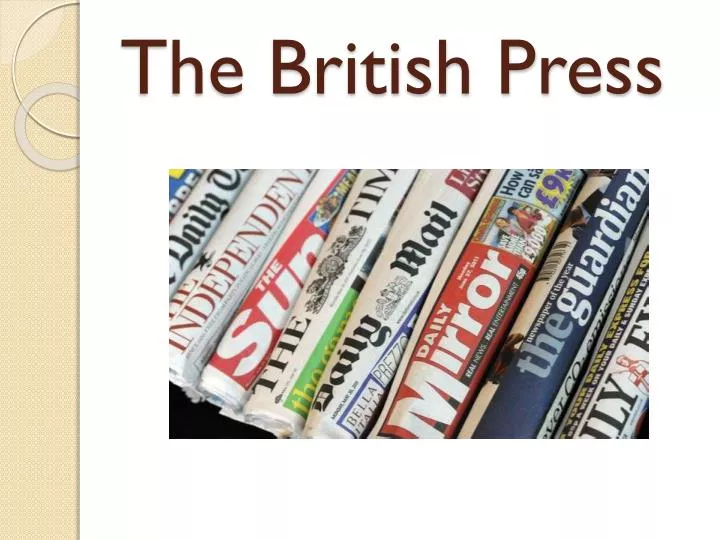 the british press