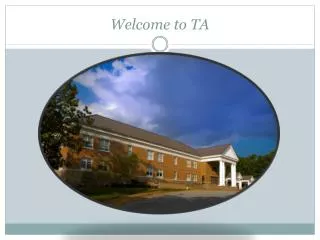 Welcome to TA