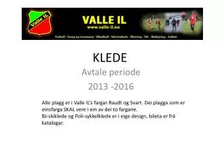 KLEDE