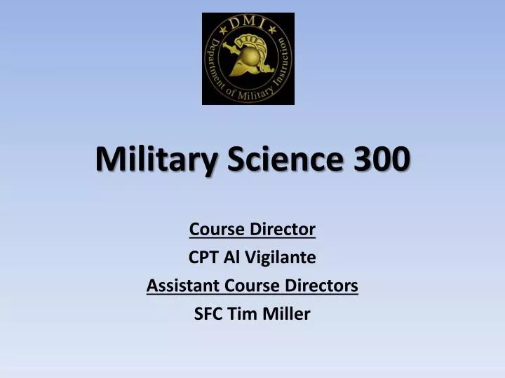 military science 300