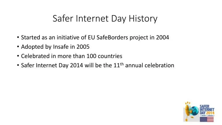 safer internet day history
