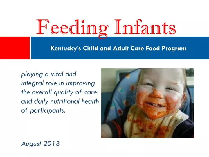 kentucky s child and adult care food program