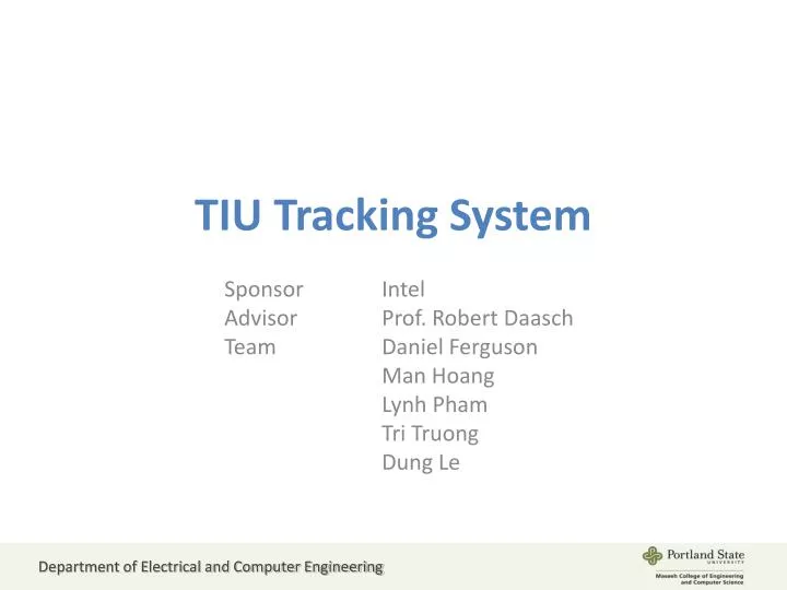 tiu tracking system