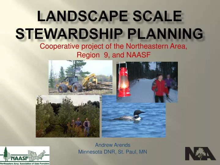 landscape scale stewardship planning