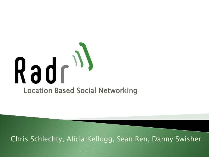 location based social networking