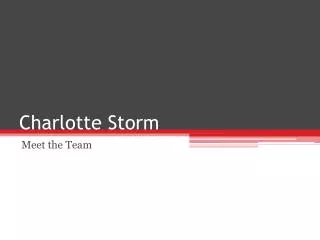 Charlotte Storm