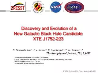 Discovery and Evolution of a New Galactic Black Hole Candidate XTE J1752-223