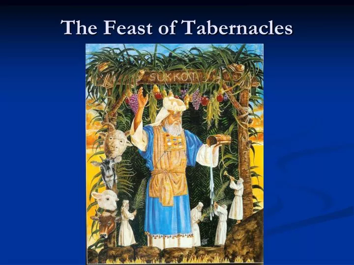 the feast of tabernacles
