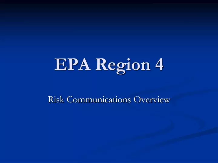 epa region 4