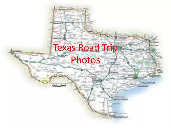 texas road trip photos