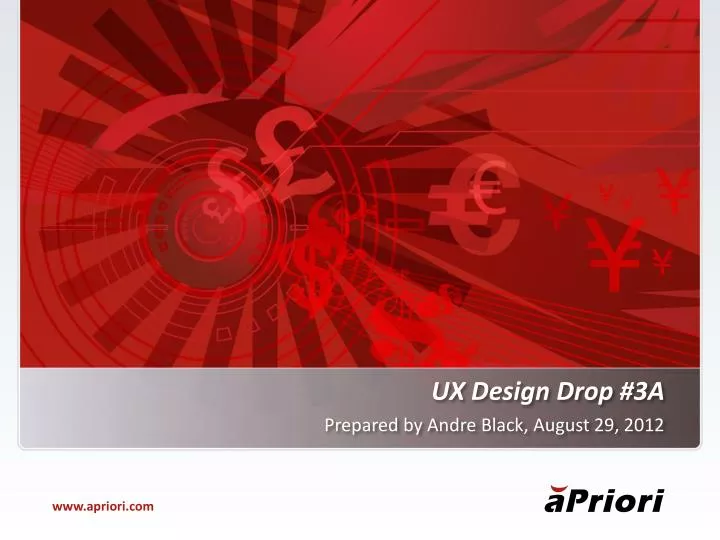 ux design drop 3a