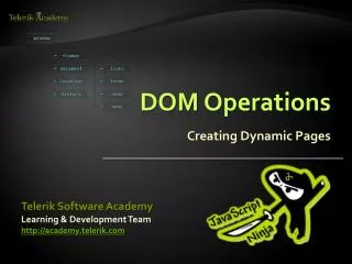 DOM Operations