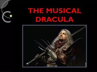 THE MUSICAL DRACULA