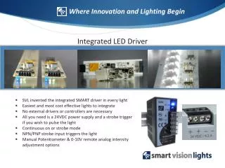 Integrated LED Driver
