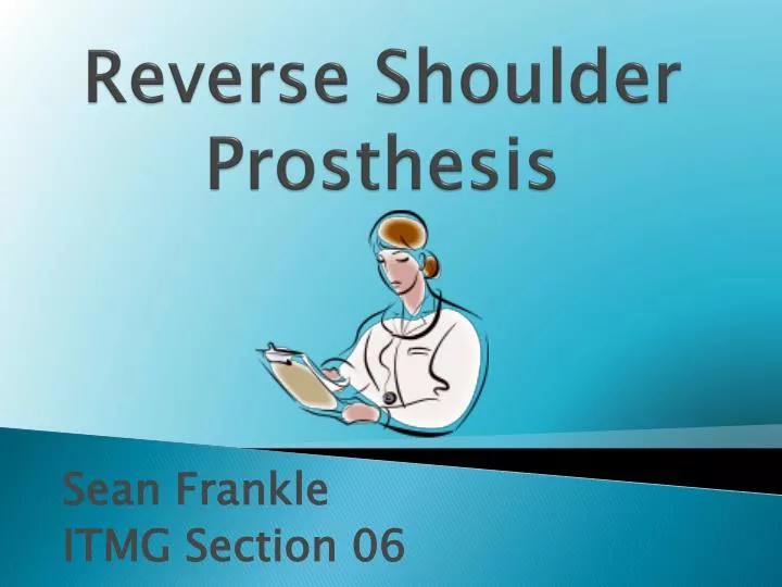 reverse shoulder prosthesis