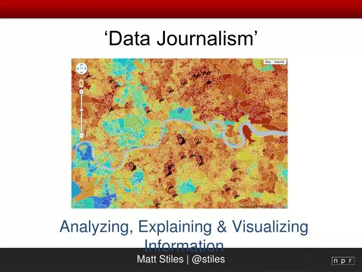 data journalism