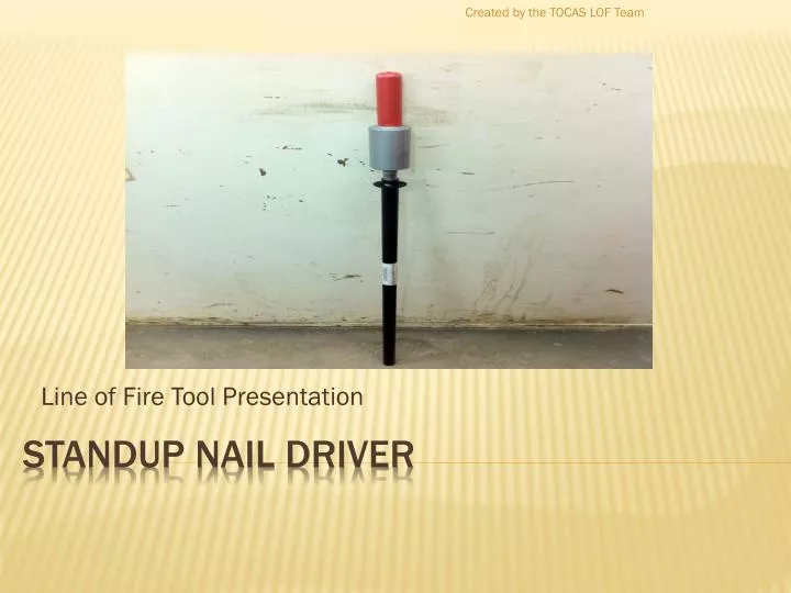 line of fire tool presentation